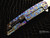 Sharknivco Edison Barajas Japanese Tanto Black Timascus Hand Rubbed Satin