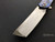 Sharknivco Edison Barajas Japanese Tanto Black Timascus Hand Rubbed Satin