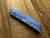 Sharknivco Edison Barajas Japanese Tanto Black Timascus Hand Rubbed Satin