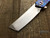 Sharknivco Edison Barajas Japanese Tanto Black Timascus Hand Rubbed Satin