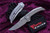 Reate Knives/Tashi Bharucha Starboy Titanium Framelock 3.25" Damasteel Blade