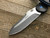 Moen Custom Knives Blue Max 1 Auto Carbon Fiber 3.75" CTS-XHP