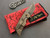 Jonathan Mcnees Custom Large Tracker Jacker Titanium CPM 154 Acid Wash
