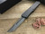 Microtech Marfione Hellhound Custom Combat Troodon CF Vegas Forge Herringbone Damascus
