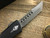 Microtech Marfione Hellhound Custom Combat Troodon CF Vegas Forge Herringbone Damascus