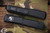  Microtech Ultratech OTF Automatic Knife 3.4\" Tanto Black Serrated 123-2T
