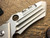 Skike Custom Knives  Space Fighter Milled Satin CPM-20CV