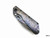 Mick Strider Knives SMF Custom Blued Damascus