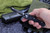 Microtech UTX-85 Black OTF Automatic 3" Tanto Black Serrated 233-2