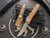 Microtech UTX-85 Tan OTF Stonewash Tanto 233-10TA