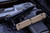 Microtech Ultratech Tan OTF Automatic Knife G10 D/E 3.4" Black 122-1GTTA