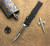 Marfione Custom HALO VI Black OTF SE Compound Ground Bronze Stonewash M390