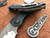 Marfione/Borka Custom Stitch Auto Black Prototype Borka Blades Rock Grind M390