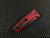 KERSHAW LAUNCH RED ALUMINUM BLACK 7300REDBLK