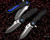 Jerry Moen Knives Blue Max 2 Auto Carbon Fiber CTS-XHP Two Tone