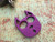 Marfione Custom Kitty Kat Smasher Violet Paperweight
