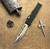 Marfione HALO VI Black Alloy OTF SE Compound Ground M390 Two Tone Stonewash