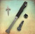 Marfione HALO VI Black Alloy OTF SE Compound Ground M390 Two Tone Stonewash