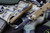 Microtech UTX-85 Tan OTF Black Tanto Serrated 233-2TA