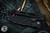 Microtech Socom Elite Manual Folding Knife Black Aluminum/Grip Inlay 4" M390 Clip Point Stonewash Apocalyptic 160-10AP