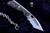 Mick Strider Custom XL Textured Titanium Unique Pivot Nightmare Grind Satin