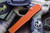 Microtech Halo 6 VI Orange Distressed OTF Hellhound Apocalyptic 519-10DOR