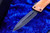 Marfione Combat Troodon Copper Top Ringed Accents D/E XHP Damascus