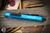 Microtech UTX-85 OTF Automatic Knife Turquoise 3" Tanto M390 Black 233-1TQ