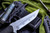 Kirby Lambert Fixed Blade Carbon Fiber 5.5" Hamon
