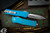 Microtech Troodon OTF Automatic Knife Turquoise 3" Dagger Stonewash 138-10TQ