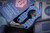 John Gray Keyper Bronze/Blue Frag Pattern Anodized Titanium