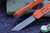 Heretic Knives Manticore X Breakthrough Orange OTF Tanto Stonewash
