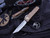 Microtech UTX-85 Tan OTF Stonewash M390 Tanto 233-10OR