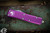 Microtech UTX-85 OTF Automatic Knife Violet 3.1\" Dagger Stonewash 232-10VI