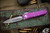 Microtech UTX-85 OTF Automatic Knife Violet 3.1\" Dagger Stonewash 232-10VI