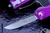 Microtech Troodon OTF Automatic Knife Violet  S/E 3" Satin Drop Point 139-4VI