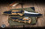 Microtech Socom Elite Automatic Tan 4\" M390 Tanto 161A-1TA