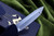 Marfione Custom Combat Troodon OTF Blue CF (3.8" Tanto Stonewash)