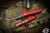 Microtech Ultratech Hellhound OTF Automatic Knife Red 3.4\" Bronze 119-13RDS