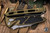 Microtech Socom Elite Automatic Folding Knife OD Green Aluminum/Grip Inlay 4" M390 Apocalyptic 160A-10APOD