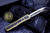 Marfione Custom Ultratech Brass/Snakeskin CF Mirror Polish Dagger