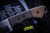 A2D "Attn2Detail" Mercantile Mini Bowie Micarta/G10 D2 Satin