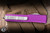 Microtech Ultratech OTF Knife Violet Aluminum 3.4" Drop Point Satin 121-4VI
