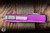 Microtech Ultratech Auto OTF Knife Violet Aluminum 3.4" M390 Satin 121-4VI