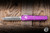 Microtech Ultratech Auto OTF Knife Violet Aluminum 3.4" M390 Satin 121-4VI