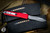 Microtech Ultratech Red OTF 3.4\" Stonewash Serrated 121-11RD