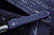 Microtech Custom/Marfione UTX-70 OTF Purple Haze Hellhound Mirror Polish
