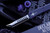Microtech Custom/Marfione UTX-70 OTF Purple Haze Hellhound Mirror Polish