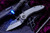 Borka Blades Stitch Grey Titanium, Bronze Collar, Rock Backspacer Satin (2019 Blade Show)