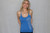 EKNIVES Ladies Racerback Tank Blue Next Level